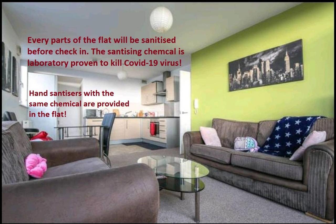 Large 3 Bedrooms In Liverpool City Centre, Free Parking Екстериор снимка